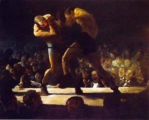 George Wesley Bellows - Club Night (or Stag Night at Sharkey's)