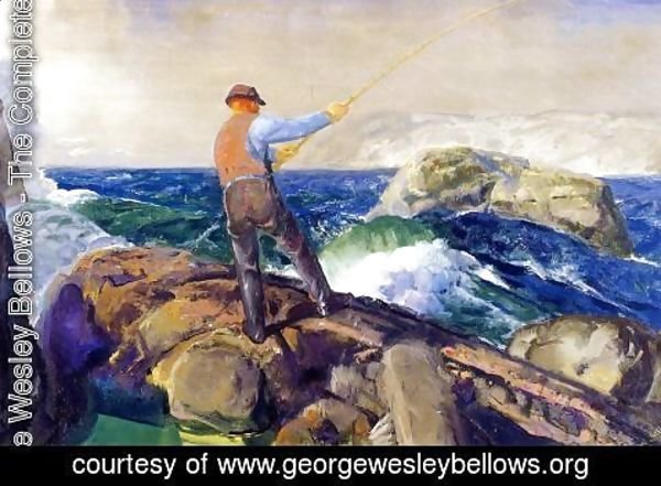 George Wesley Bellows - The Fisherman 1917