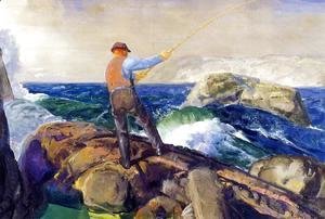 George Wesley Bellows - The Fisherman 1917