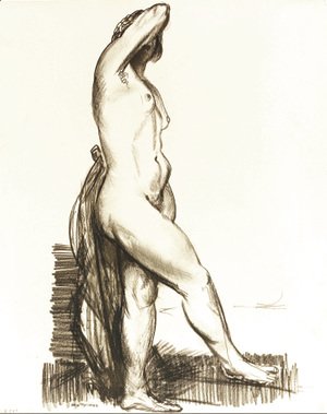 George Wesley Bellows - Nude Standing