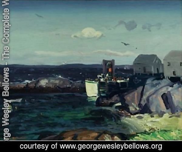 George Wesley Bellows - Boat Landing
