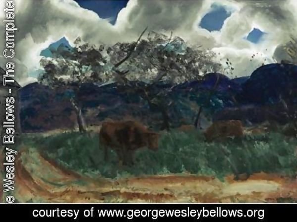 George Wesley Bellows - Overlook Road