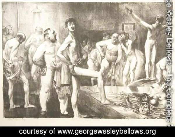 George Wesley Bellows - Business-Men's Bath