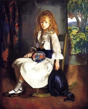 George Wesley Bellows - Anne In White