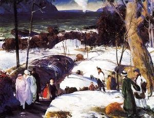 George Wesley Bellows - Easter Snow
