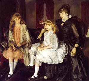 George Wesley Bellows - Emma And Her Children