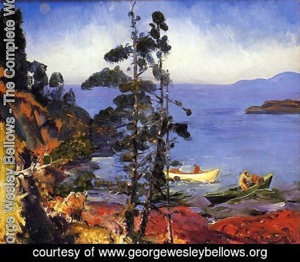 George Wesley Bellows - Evening Blue