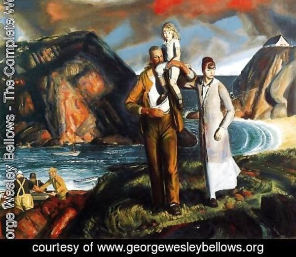 George Wesley Bellows - Fishermans Family