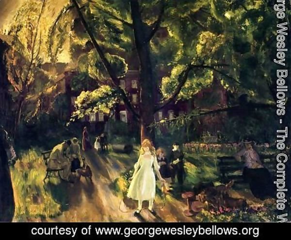 George Wesley Bellows - Gramercy Park