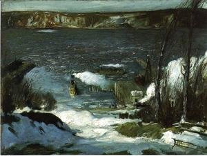 George Wesley Bellows - North River
