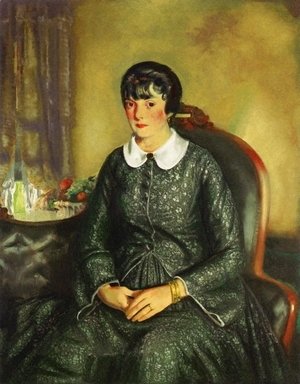 George Wesley Bellows - Portrait Of Mary McKinnon