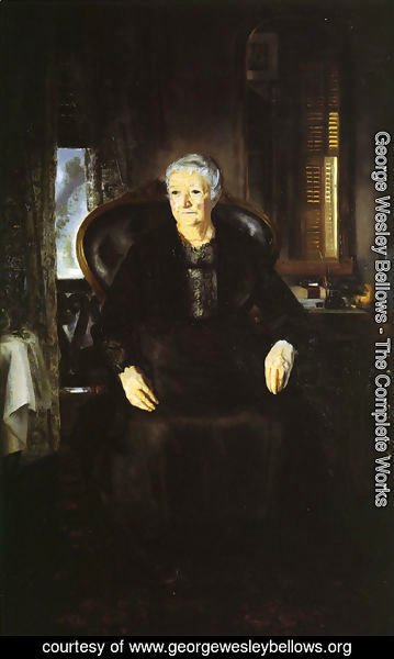 George Wesley Bellows - Portrait Of My Mother