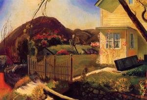 George Wesley Bellows - The Picket Fence