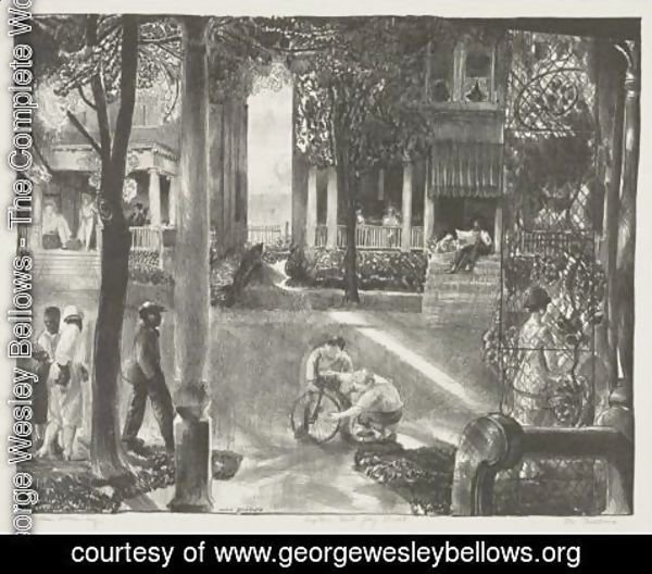 George Wesley Bellows - Sixteen East Gay Street
