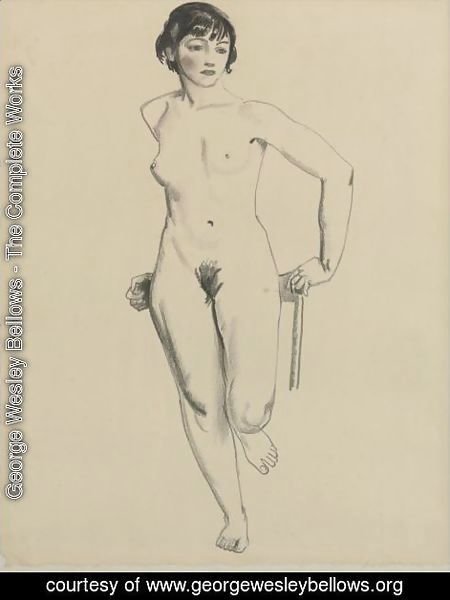 George Wesley Bellows - Standing Nude