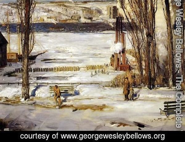 George Wesley Bellows - A Morning Snow