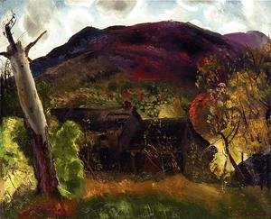George Wesley Bellows - Blasted Tree And Deserted House