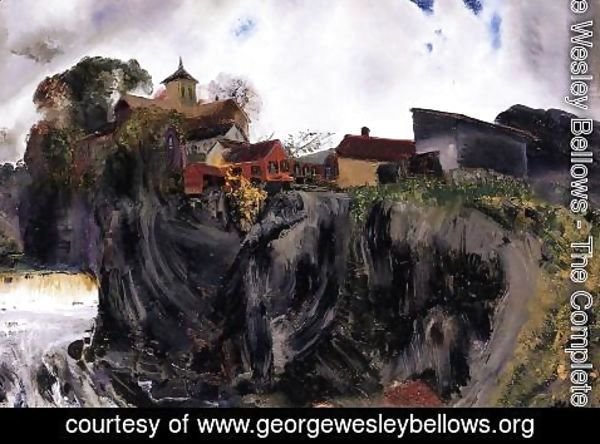 George Wesley Bellows - Cliffs At Eddyville
