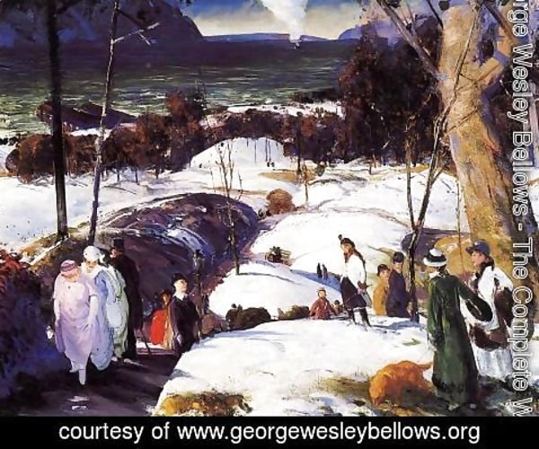 George Wesley Bellows - Easter Snow