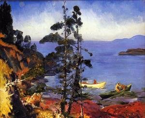 George Wesley Bellows - Evening Blue