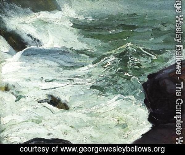 George Wesley Bellows - From Rock Top  Monhegan
