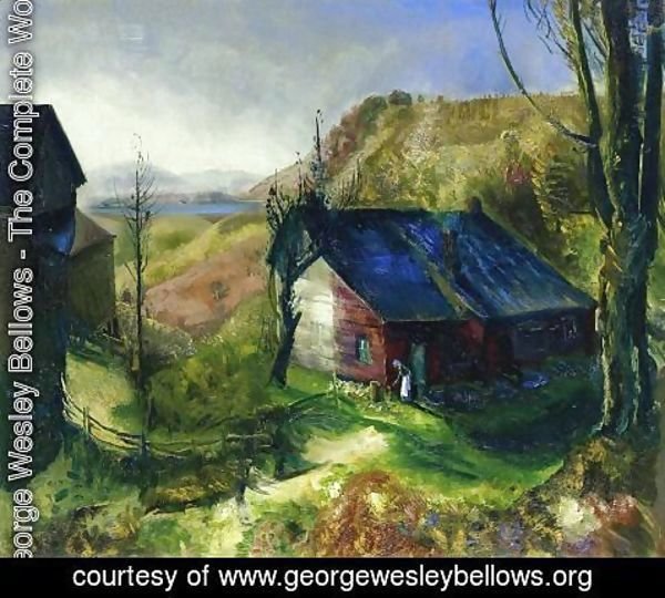 George Wesley Bellows - Mountain Farm