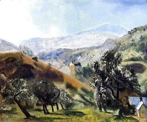 George Wesley Bellows - Mountain Orchard