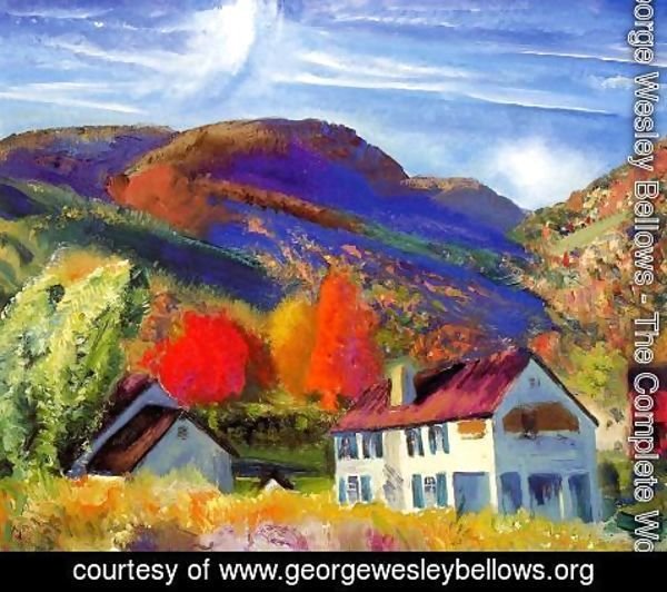 George Wesley Bellows - My House  Woodstock