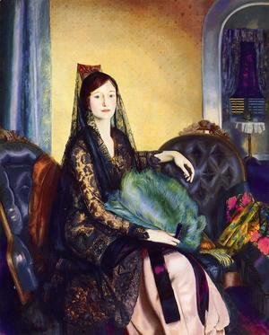George Wesley Bellows - Portrait Of Elizabeth Alexander