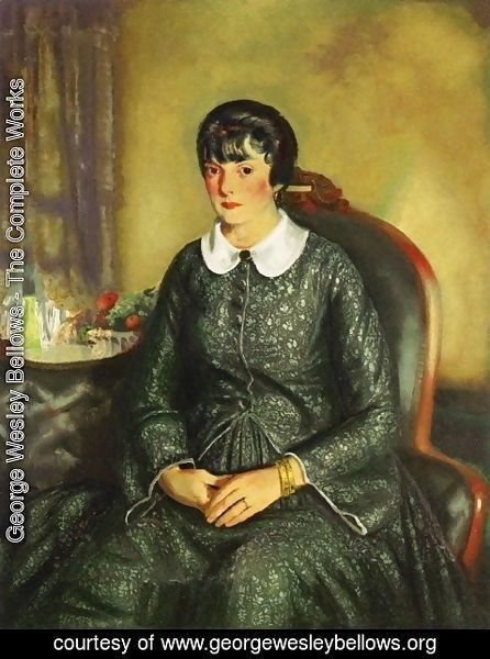 George Wesley Bellows - Portrait Of Mary McKinnon