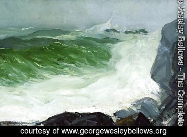 George Wesley Bellows - The Grey Sea