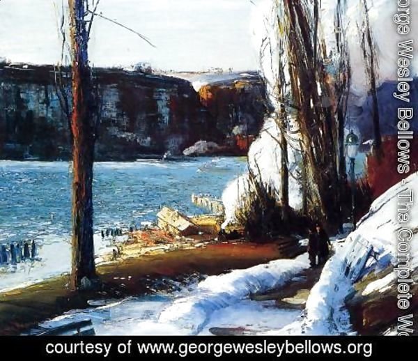 George Wesley Bellows - The Palisades