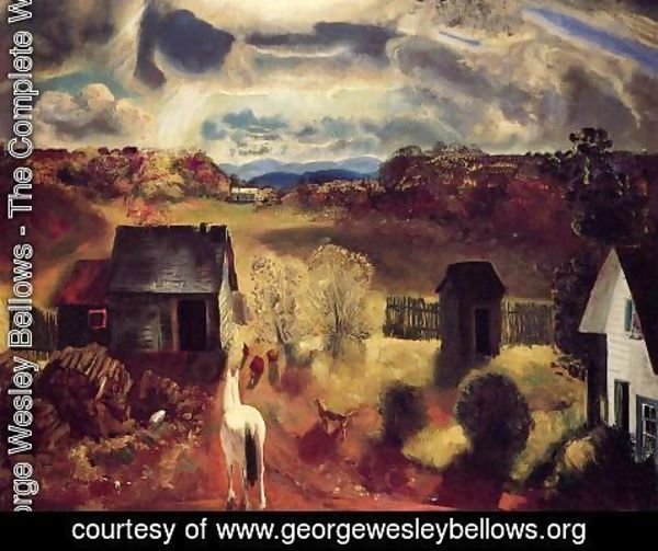 George Wesley Bellows - The White Horse